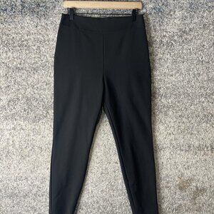 Express Pants Womens 10R Black Dress Slim Tapered Stretch Work Office Career